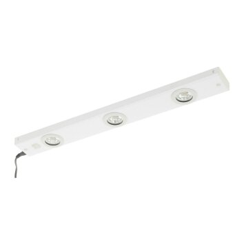 Eglo KOB LED Lampada da incasso per cucina Bianco, 3-Luci