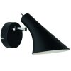 Nordlux VANILA Applique Nero, 1-Luce