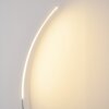 Antares Lampada da terra LED Cromo, 1-Luce