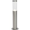 Brilliant Bergen Lampada con piedistallo LED Acciaio inox, 1-Luce