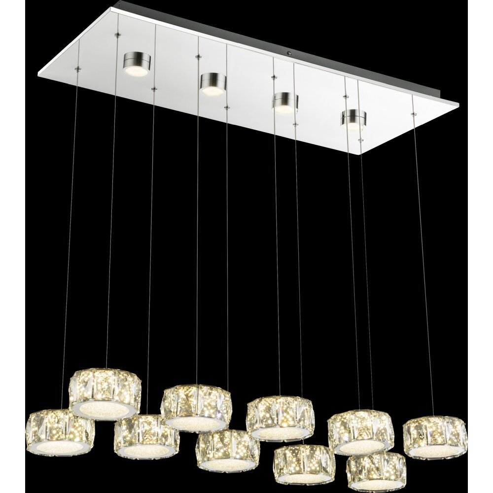Globo Amur Lampadario a sospensione LED Cromo, 1-Luce main product photo