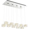 Globo Amur Lampadario a sospensione LED Cromo, 1-Luce