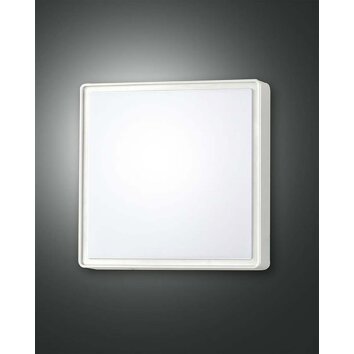 Fabas Luce OBAN Plafoniera da esterno Bianco, 1-Luce, Sensori di movimento