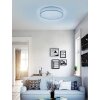 Plafoniera Trio Leuchten WiZ DIAMO LED Bianco, 1-Luce, Telecomando, Cambia colore