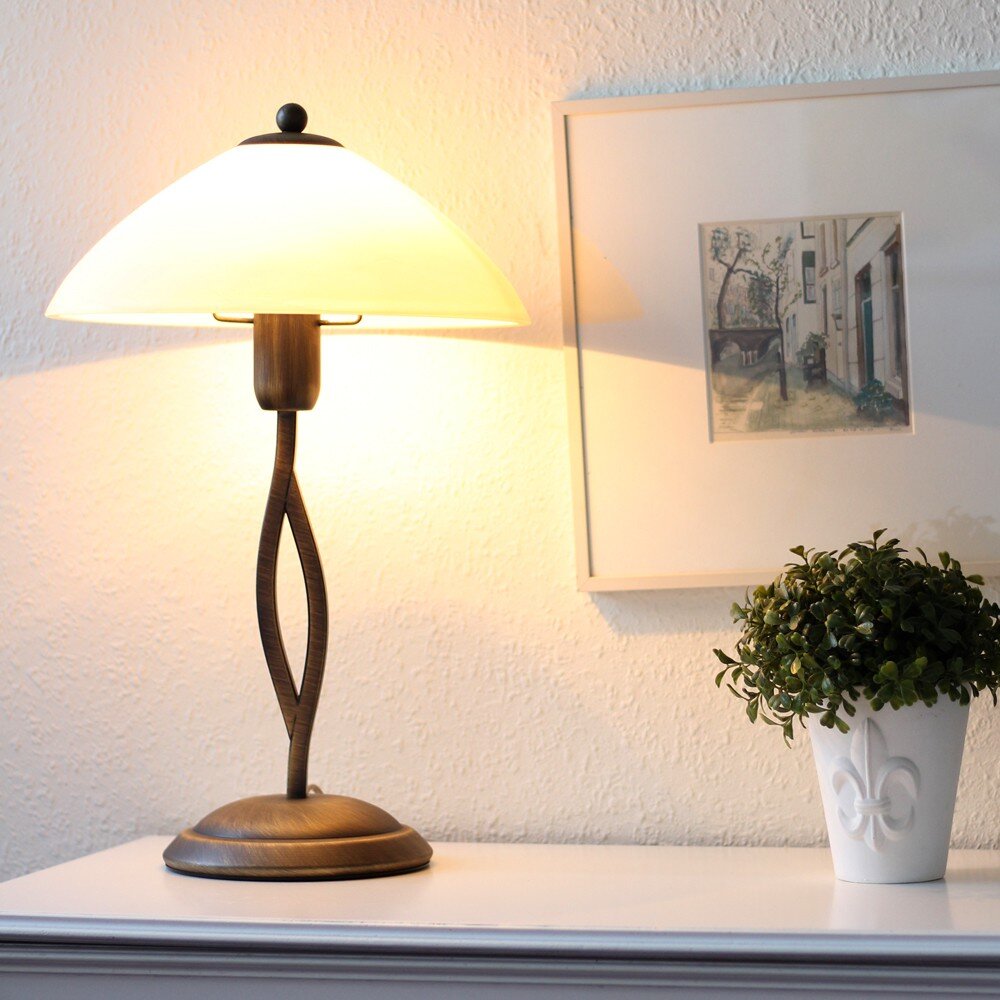 Steinhauer CAPRI Lampada da tavolo Bronzo, 1-Luce main product photo