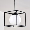 Legano Lampadario a sospensione Nero, 1-Luce