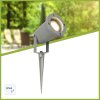 Brilliant Janko Faretto da giardino LED Grigio, 1-Luce