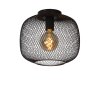 Lucide MESH Plafoniera Nero, 1-Luce