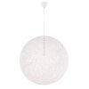 Lampadario a sospensione Globo COROPUNA Beige, 1-Luce