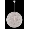 Lampadario a sospensione Globo COROPUNA Beige, 1-Luce