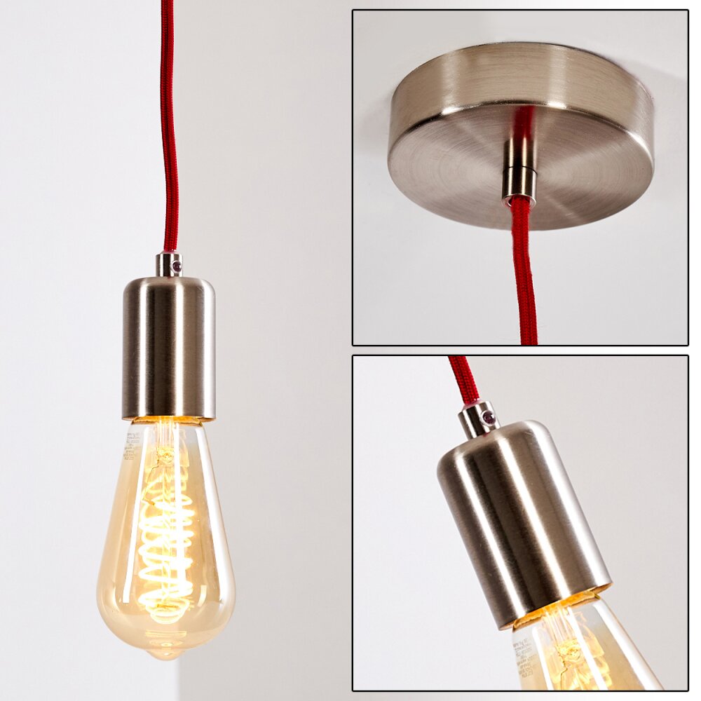 Lemone Lampadario a sospensione Nichel opaco, 1-Luce main product photo