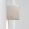 Matera Applique Nichel opaco, 1-Luce