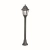 Ideal Lux ANNA Lampioncino Segnapasso Nero, 1-Luce