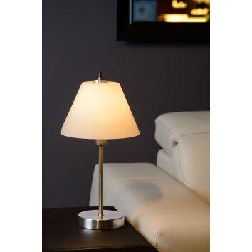 Lucide TOUCH Lampada da tavolo Nichel opaco, 1-Luce