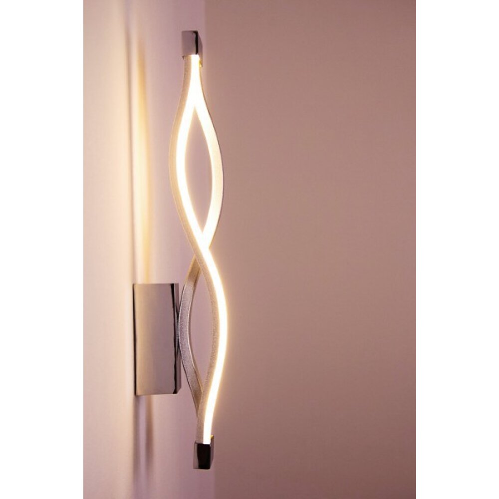 Mantra Sahara Applique LED Cromo, 1-Luce