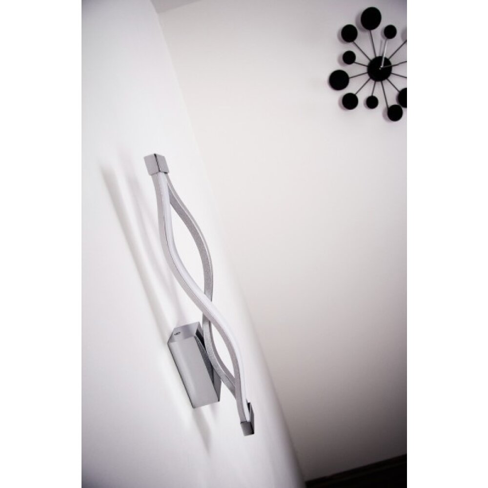 Mantra Sahara Applique LED Cromo, 1-Luce