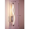 Mantra Sahara Applique LED Cromo, 1-Luce