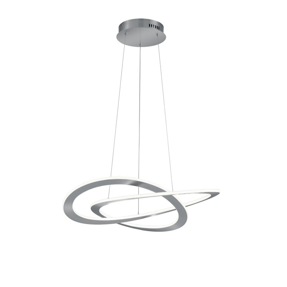 Trio OAKLAND Lampada a Sospensione LED Nichel opaco, 1-Luce main product photo