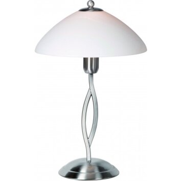 Steinhauer CAPRI Lampada da tavolo Acciaio inox, 1-Luce