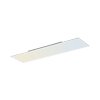 Leuchten-Direkt FLAT Plafoniera LED Bianco, 1-Luce, Telecomando