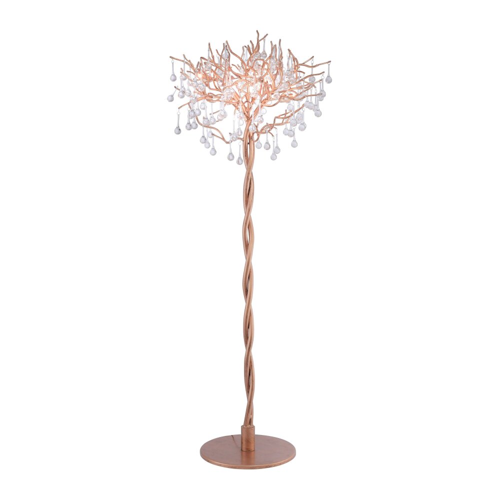 Illuminazione Paul Neuhaus ICICLE Lampada da pavimento Ottone, 5-Luci main product photo