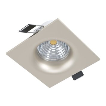 Eglo SALICETO Lampada da incasso LED Nichel opaco, 1-Luce