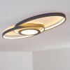 Chunky Plafoniera LED Grigio, 1-Luce