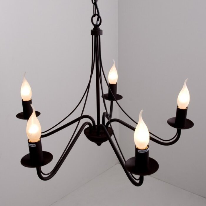 Reality Lampadario a corona Ruggine, 5-Luci Reality Lampadario a corona Ruggine, 5-Luci