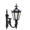 KS Verlichting Diana Applique Nero, 1-Luce