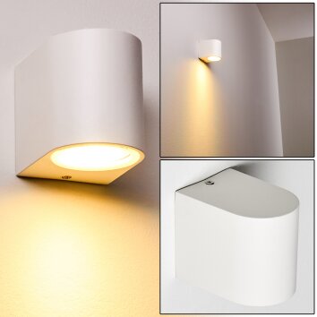 Applique da esterno Nordborg LED Bianco, 1-Luce