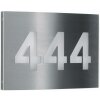 Albert 6009 Lampada per numero civico LED Acciaio inox, 1-Luce