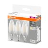 Osram LED E14 4,5 Watt 2700 Kelvin 470 Lumen Confenzione da 3