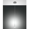 Fabas Luce Hale Lampada a Sospensione LED Alluminio, 1-Luce