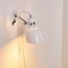Stranderott Lampada con pinza Bianco, 1-Luce