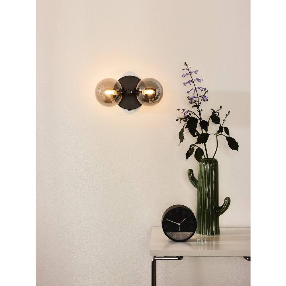 Lucide TYCHO Applique Nero, 2-Luci main product photo