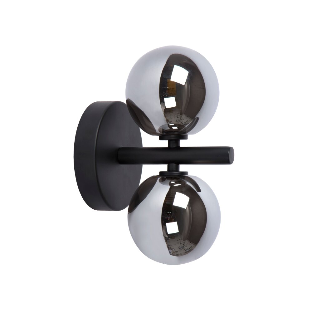 Lucide TYCHO Applique Nero, 2-Luci