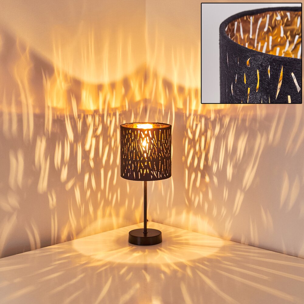 Liared Lampada da Tavolo Nero, 1-Luce main product photo