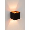 Lucide XIO Applique Nero, 1-Luce