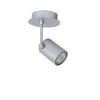 Lucide BIRX Faretto Grigio, 1-Luce