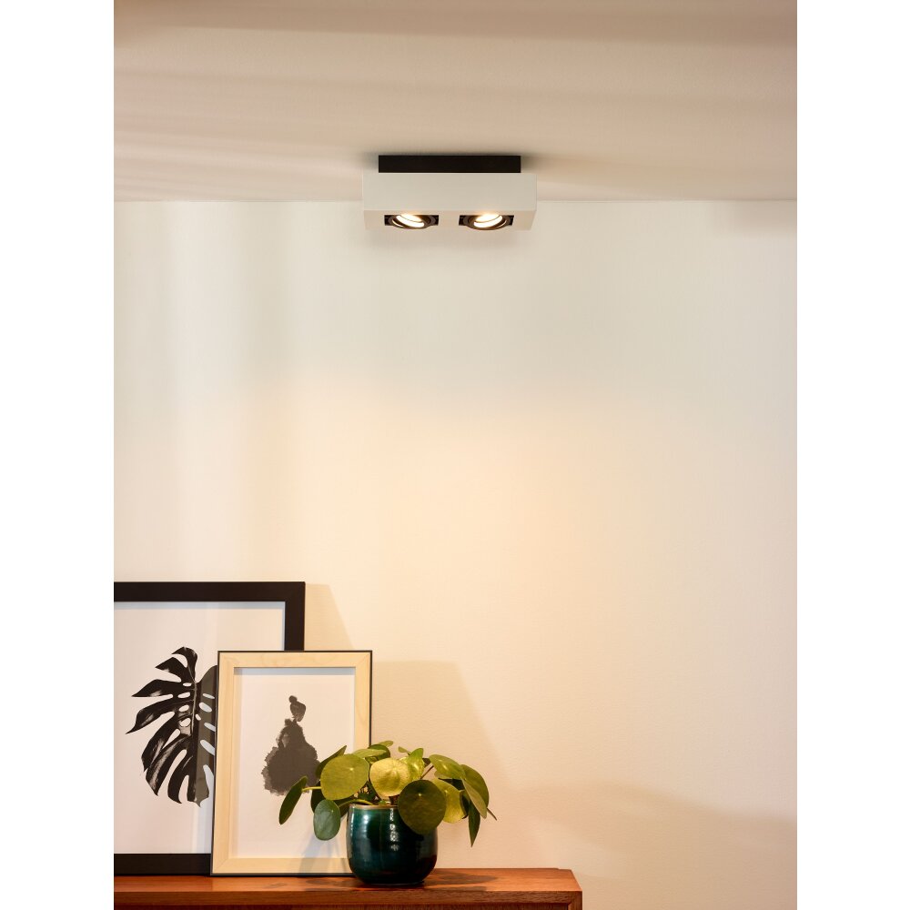 Faretto da soffitto Lucide XIRAX LED Bianco, 2-Luci main product photo