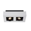 Faretto da soffitto Lucide XIRAX LED Bianco, 2-Luci