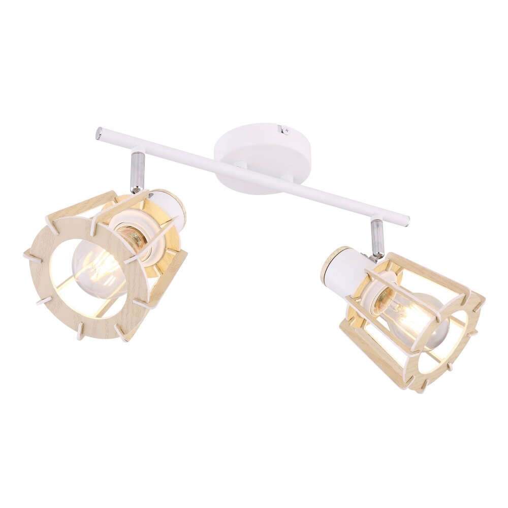 Globo BLAHA faretto Marrone, Bianco, 2-Luci main product photo