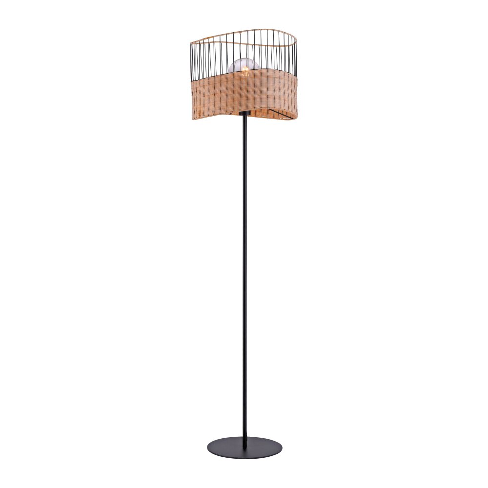 Leuchten-Direkt REED Lampada da terra Nero, 1-Luce main product photo