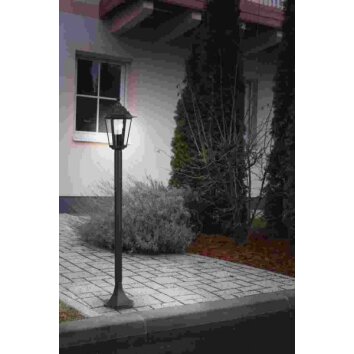 Eglo LATERNA 4 Lampada da terra per esterno Nero, 1-Luce Eglo LATERNA 4 Lampada da terra per esterno Nero, 1-Luce