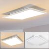 Salmi Plafoniera LED Bianco, 1-Luce