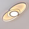 Chunky Plafoniera LED Argento, 1-Luce