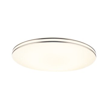 Globo Pierre Plafoniera LED Bianco, 1-Luce