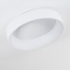 Kampala Plafoniera LED Bianco, 1-Luce