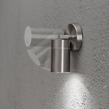 Konstsmide Modena Faretto da parete Acciaio inox, 1-Luce