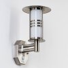 Forli Applique da esterno Acciaio inox, 1-Luce, Sensori di movimento